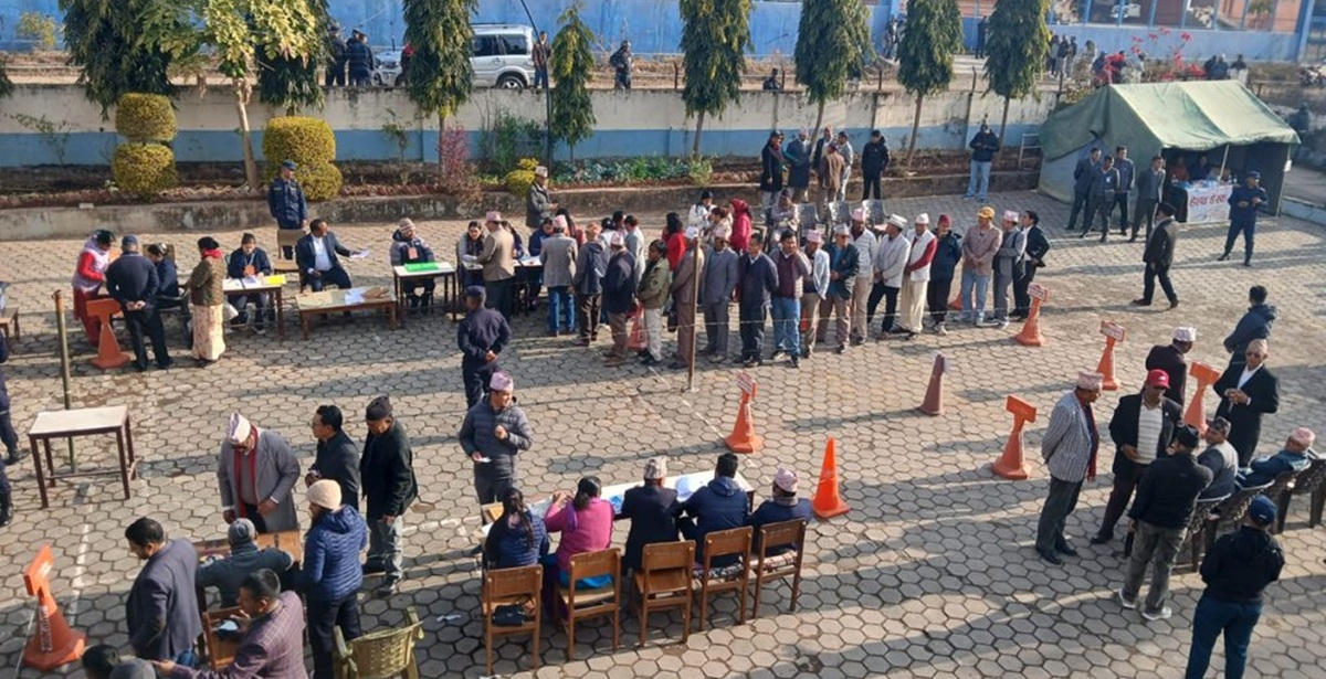 राष्ट्रियसभामा १७ सदस्यका लागि सातवटै प्रदेशमा मतदान जारी