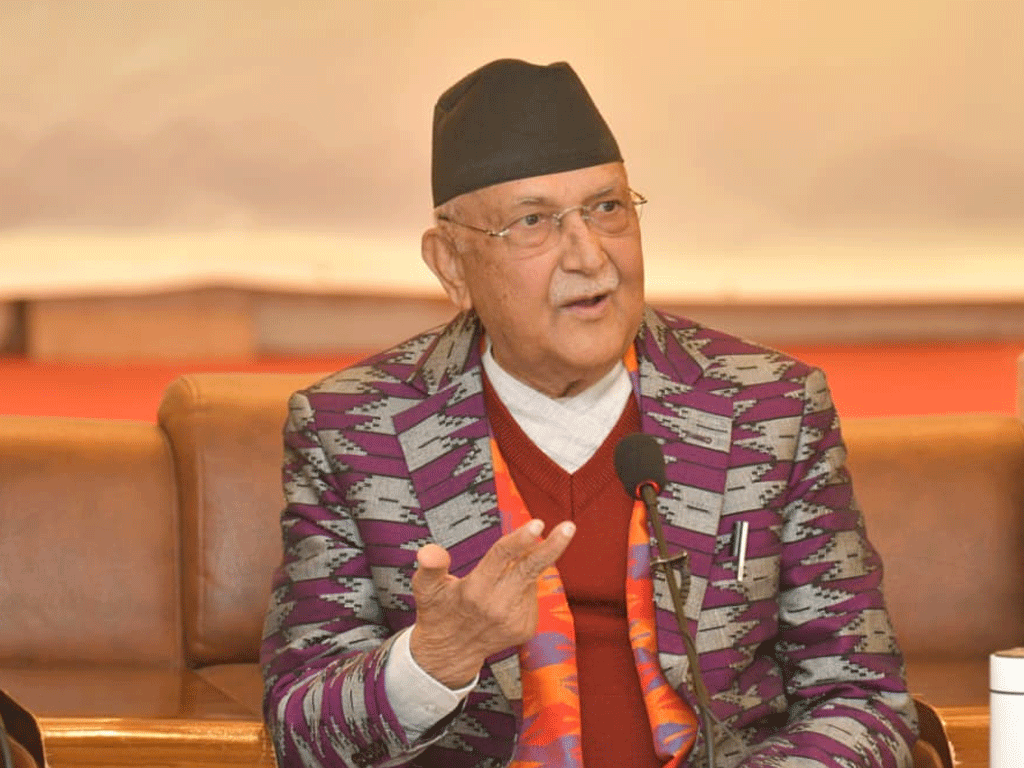 मध्यपूर्वमा बर्सिएका मिसाइलको धुवाँले निदाउन सकिनँ : केपी ओली