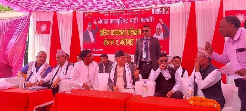 एमालेबाहेक अन्य दलले विकास गर्न सक्दैन : केपी ओली
