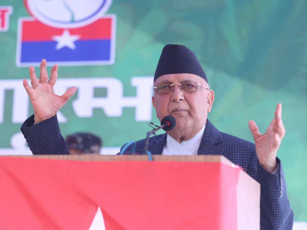 केही स्वार्थीहरुलाई एमालेको महाधिवेशन लागेको छ, हाम्रो मिसन २०८४ हो : प्रधानमन्त्री ओली