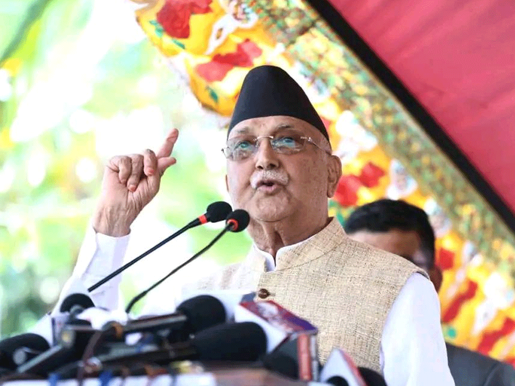 ओलीको जिकिर : ‘अहिलेको सरकार बलमिच्याँइले बनेको हो, संवैधानिक छैन’