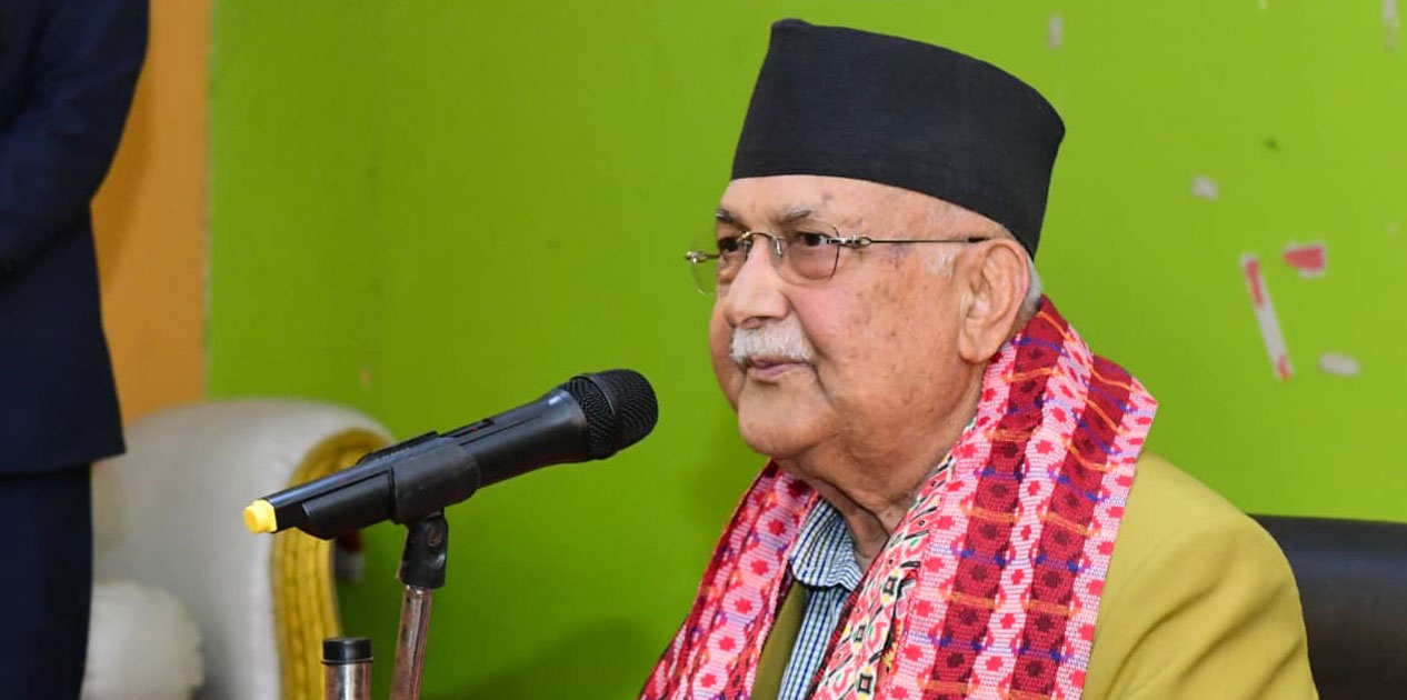 ‘भोकमरी अन्त्य गरिसक्यौँ, अब सुकुमबासी र गरिबहरूको ध्यान दिन्छौँ’ : ओली