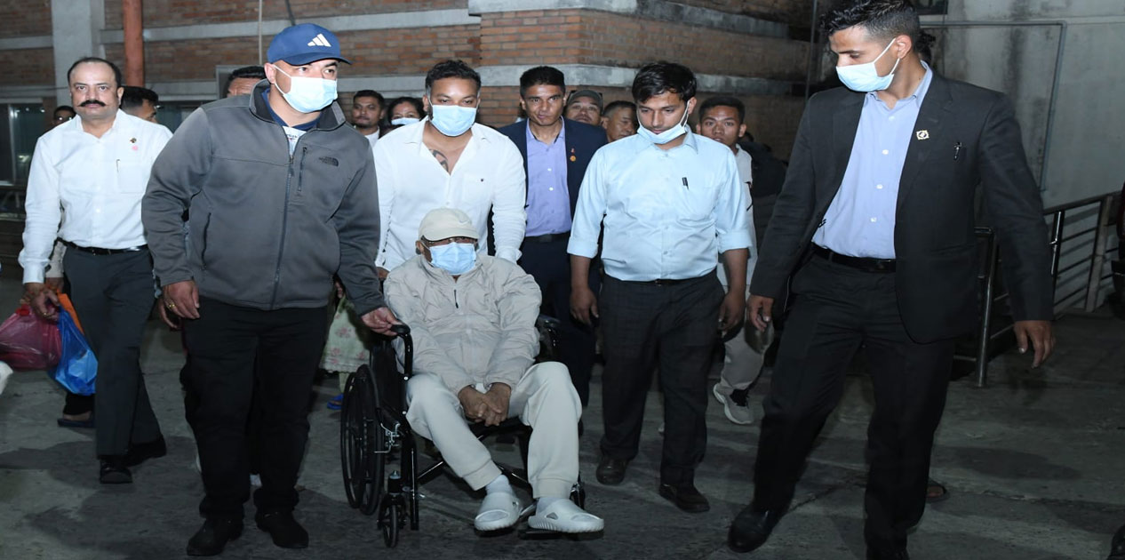 एमाले अध्यक्ष ओली त्रिवि शिक्षण अस्पतालबाट डिस्चार्ज