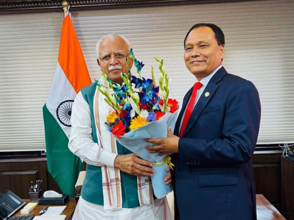 ऊर्जा मन्त्री घिसिङ र भारतीय समकक्षीबीच भेट