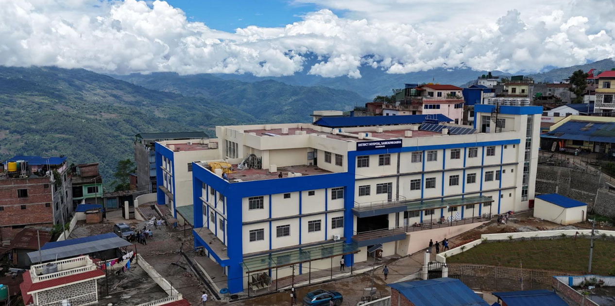 सङ्खुवासभामा ५० शय्याको अस्पताल सञ्चालनमा