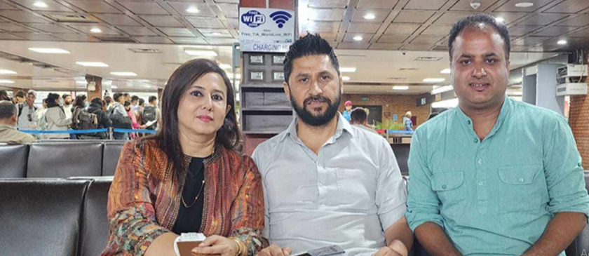 रवि लामिछाने नेपाल-भारत म्याच हेर्न श्रीलंका जाँदै
