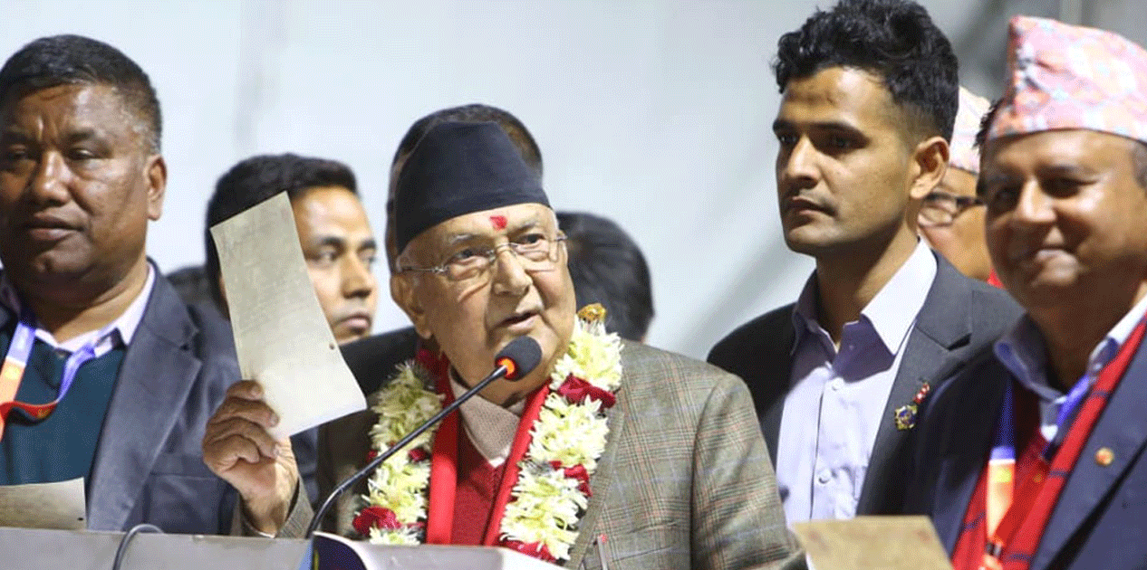 एमाले नेतृत्वमाथि भौतिक हमला हुन सक्छ, त्यो दिन देश ठप्प हुनुपर्छ’ : ओली