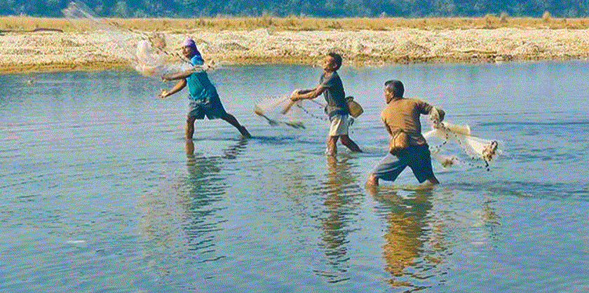 एक सय ९२ जनालाई राप्ती र नारायणी नदीमा माछा मार्न अनुमति