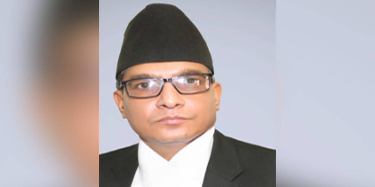 डा. मनोजकुमार शर्मा प्रधान न्यायाधीशमा सिफारिस