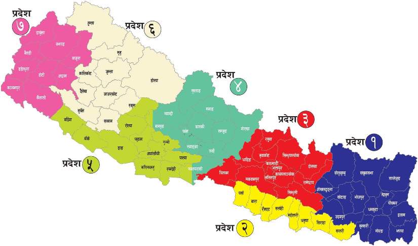 टुंगो लाग्यो प्रदेशमा जाने सरकारी कार्यालय संख्या