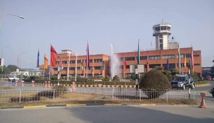 विमानस्थल परिसरमा सरसफाइ