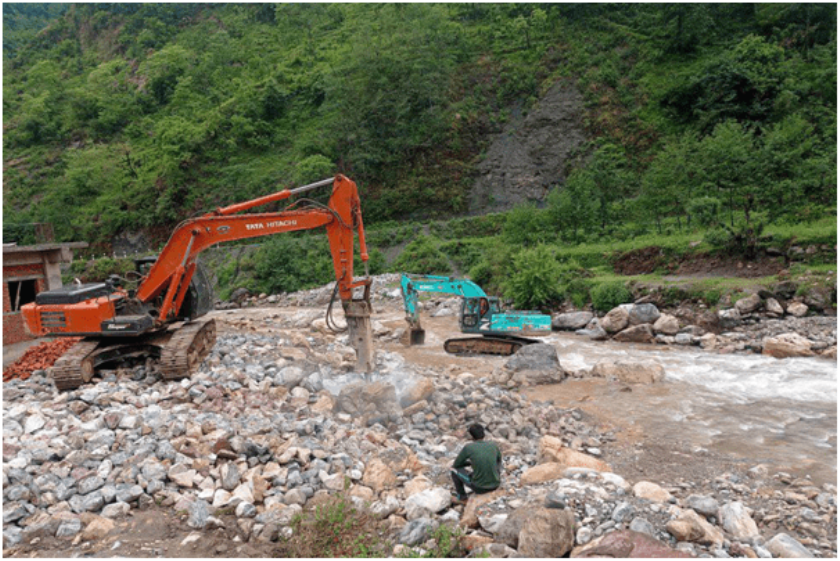 मसानघाट नै अतिक्रमण !