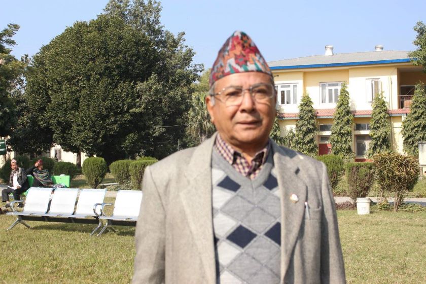 चार दशकदेखि आँखा उपचार सेवामा ‘मास्के बा’