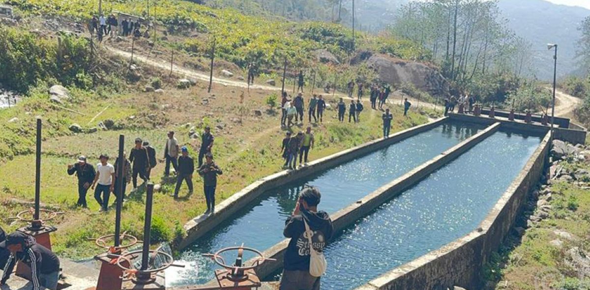 मुआब्जा नपाएपछि स्थानीयबाट माथिल्लो रावाखोला आयोजना बन्द