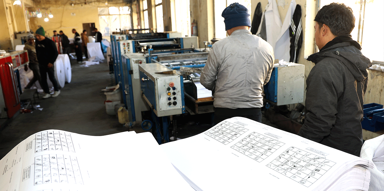 अब १४ जिल्लाको मात्रै मतपत्र छाप्न बाँकी