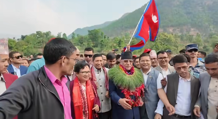 कर्णाली प्रवेश गर्‍यो माओवादीको जनजागरण अभियान