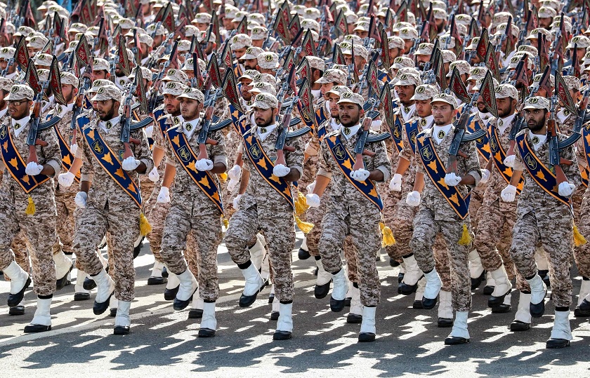 इरानको रिभोलुसनरी गार्ड ‘आतंकवादी संगठन’को रूपमा सूचीबद्ध हुनसक्ने