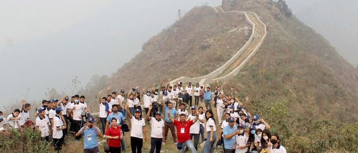 तनहुँको 'मिनी ग्रेटवाल’ पर्यटकको पहिलो रोजाइ बन्दै
