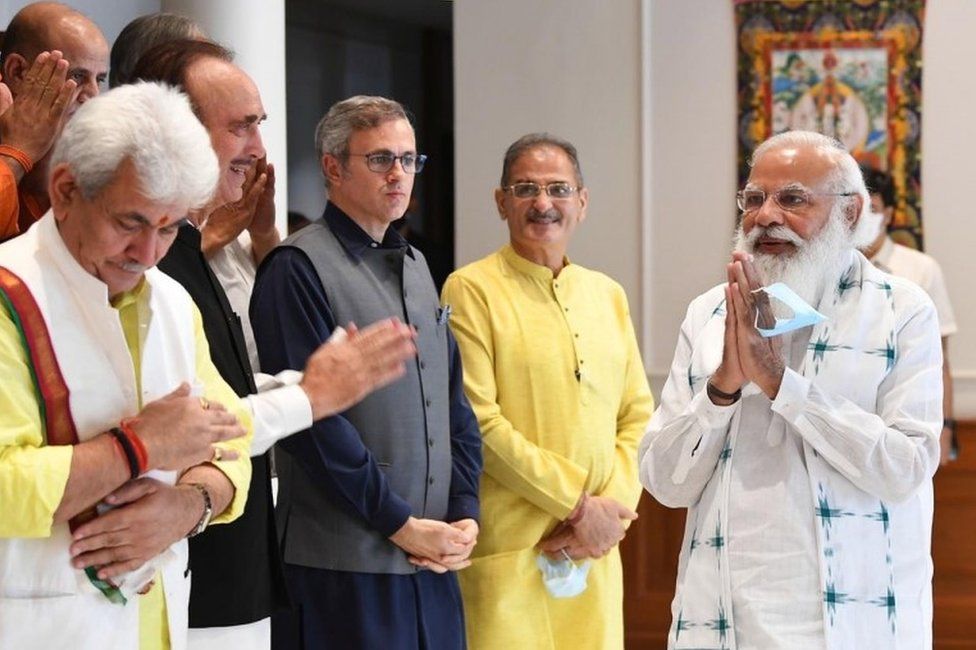 जम्मु कस्मिरमा चाँडै चुनाब गराउने मोदीको प्रतिबद्धता