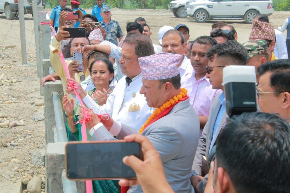विनोद चौधरीको पहलमा गण्डक नहर पूर्ण क्षमतामा सञ्चालन