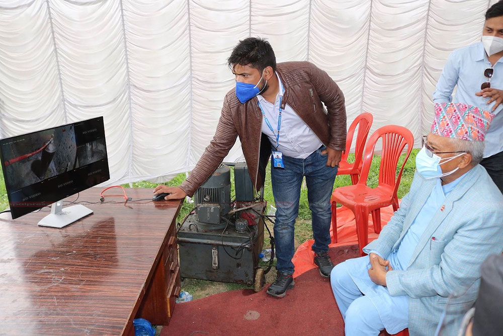 नेपालमै अक्सिजन ग्यास सिलिण्डरको उत्पादन परीक्षण सफल