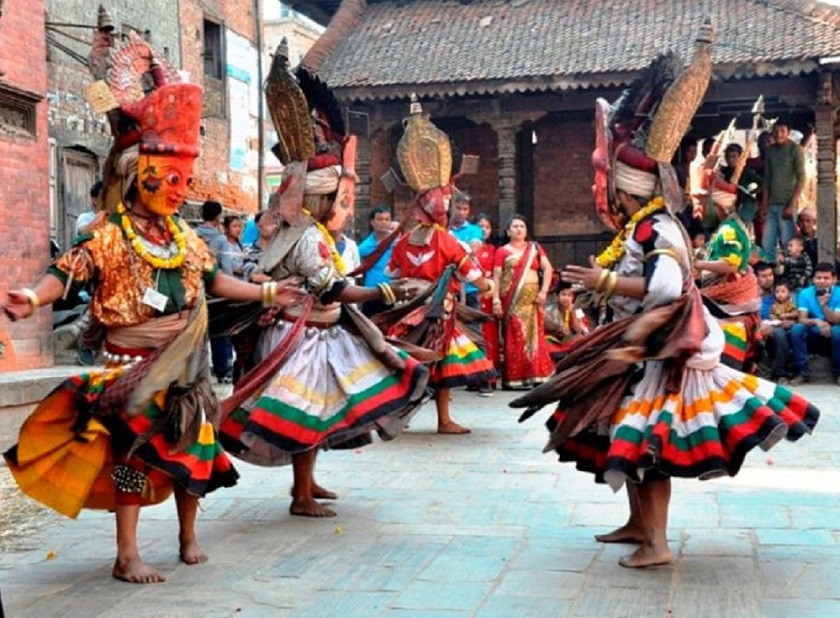 विवादले परम्परा बिथोलिएपछि भक्तपुरको नवदुर्गा देवगण जात्रा अन्योलमा