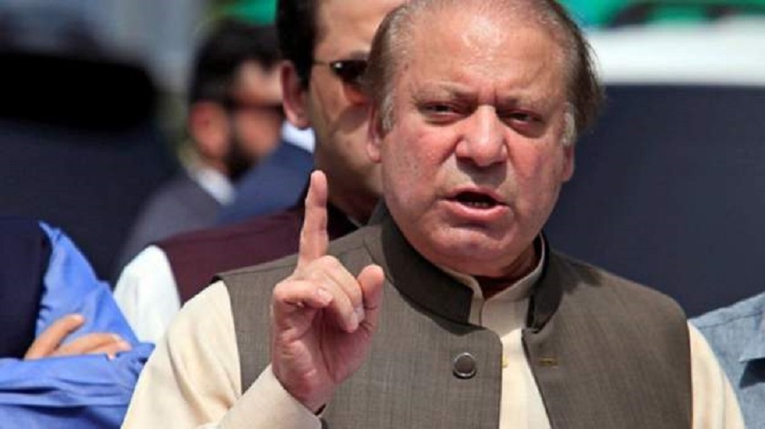 पाकिस्तानका पूर्वप्रधानमन्त्री सरिफद्वारा सरकारको आलोचना