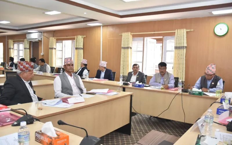 कानुन न्याय तथा मानव अधिकार समितिको बैठक बस्दै