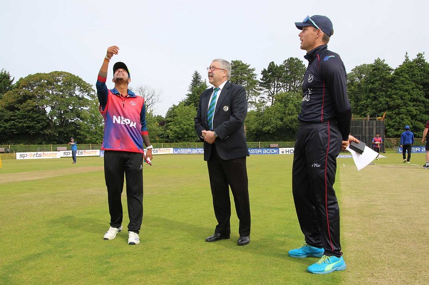 आइसिसी विश्वकप क्रिकेट लिग २ : नामिबियासँग ६३ रनले नेपाल पराजित