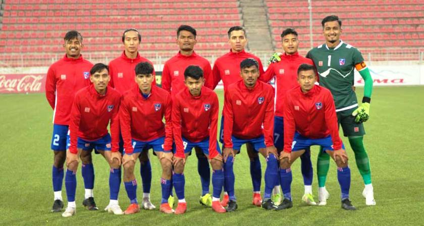 एएफसी यू–२३ एसियन कप छनोट : नेपाल र ताजकिस्तान प्रतिस्पर्धा गर्दै