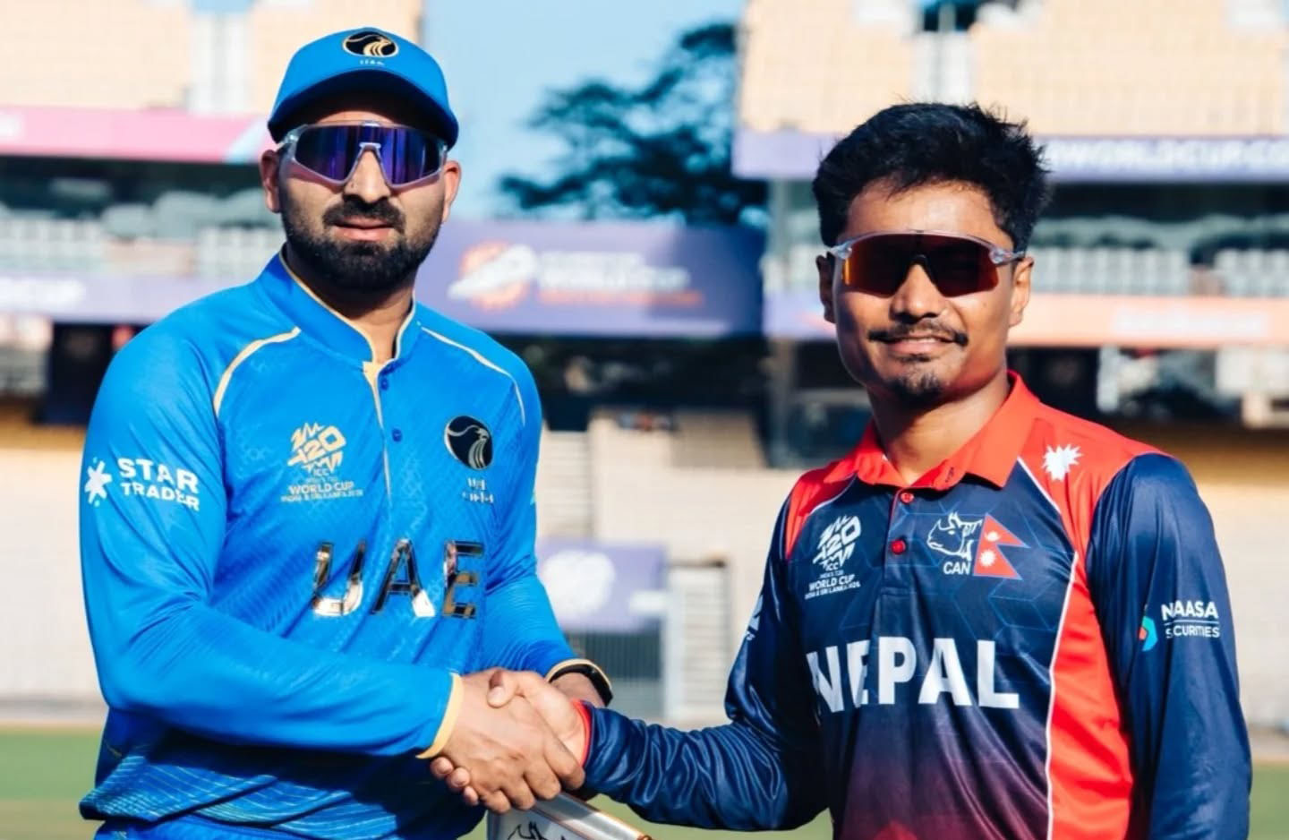 नेपालले यूएईसँग दुई टी-२० म्याच खेल्ने