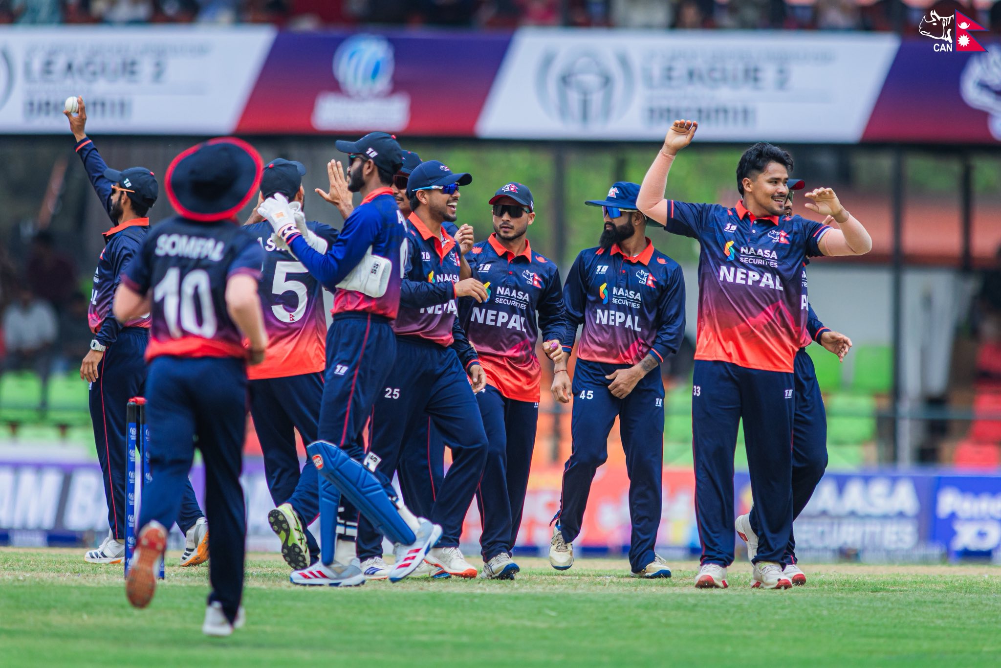 नेपालले यूएईलाई ३७ रनले हरायो