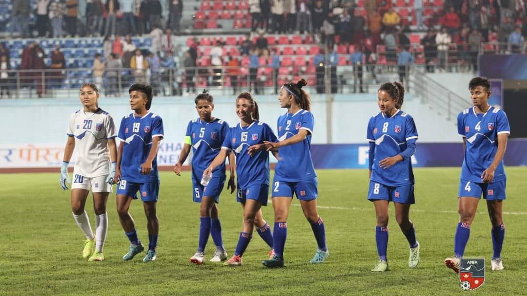 एसियाली खेलकुद: महिला फुटबलमा नेपाल पहिलो पटक जापानसित खेल्दै