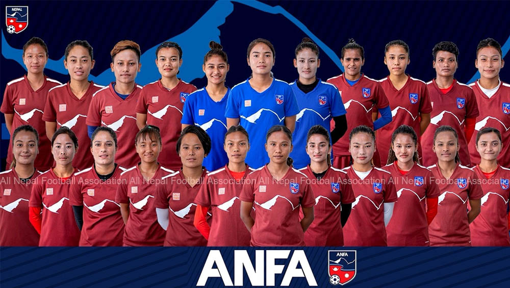 नेपाली महिला राष्ट्रिय टोलीले असोजमा एएफसी महिला एसियन कप–२०२२ छनोट खेल्दै