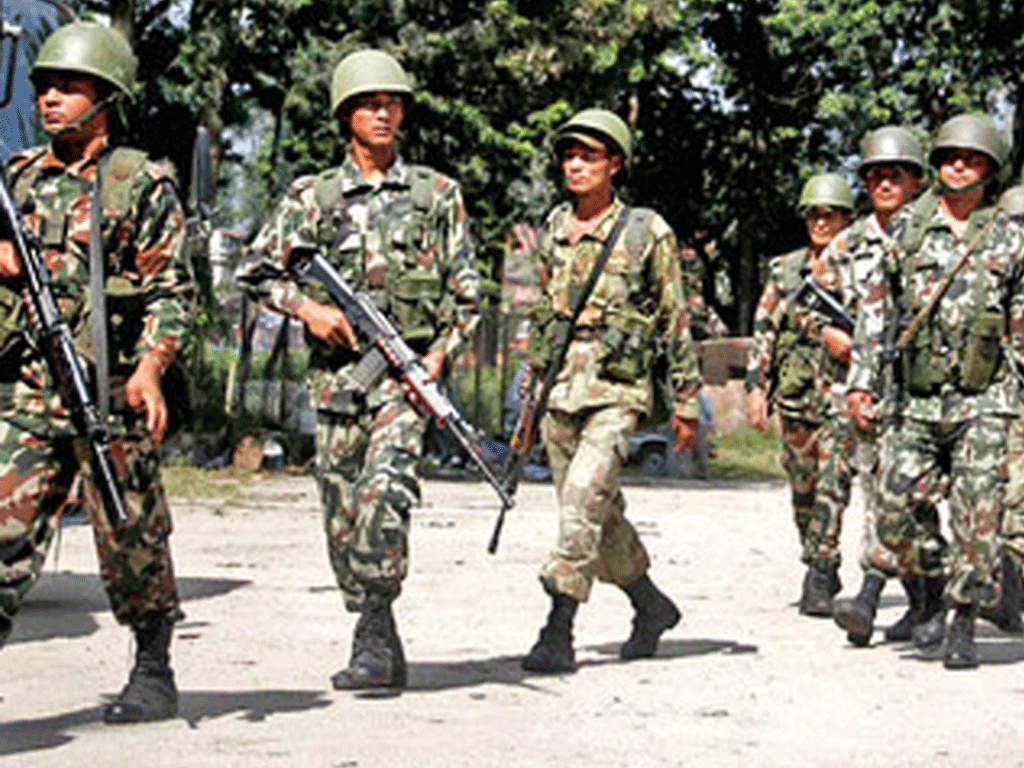 नेपाली सेनाद्वारा एक वर्षमा ४२ नाल हतियार, पासो र ४ हजार घरेलु हतियार बरामद