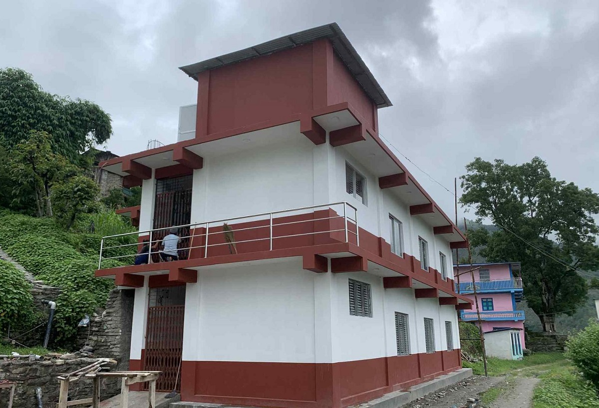 एक करोड लागतमा वडा कार्यालय भवन निर्माण