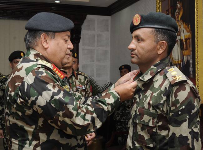 पूर्वलडाकु सेनाको सहायक रथी बन्दै, विशेष निर्णय गर्न मन्त्रिपरिषद्मा सिफारिस