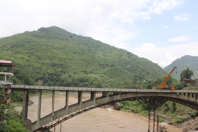 मुग्लिङ्गमा आर्क ब्रिजको निर्माण सकियो