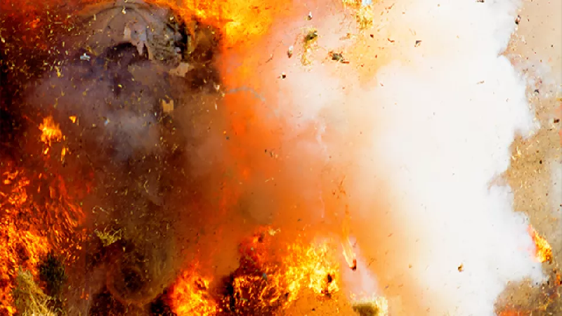 धनुषामा शक्तिशाली बम विस्फोटः २ जनाको मृत्यु, इन्स्पेक्टरसहित ४ जना गम्भीर