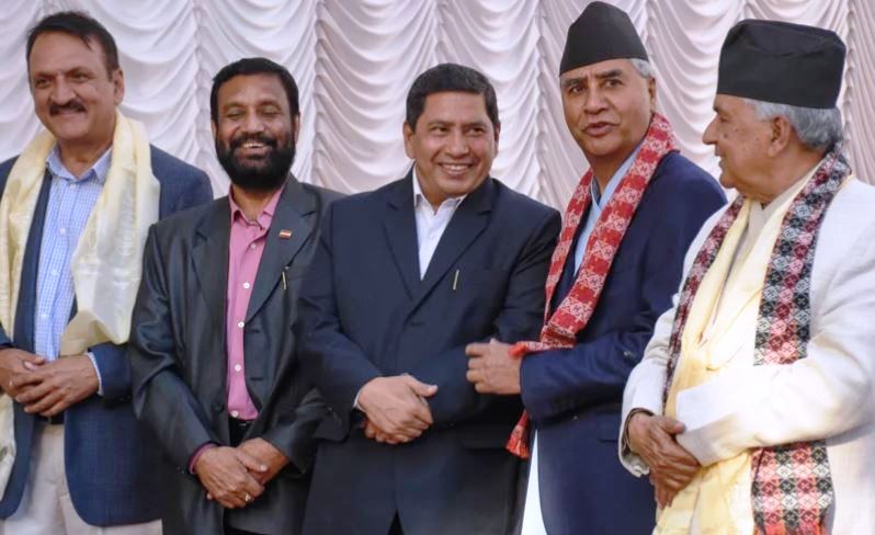 कांग्रेसको चियापान : गृहमन्त्रीलाई नारायणकाजीको ‘जय नेपाल’