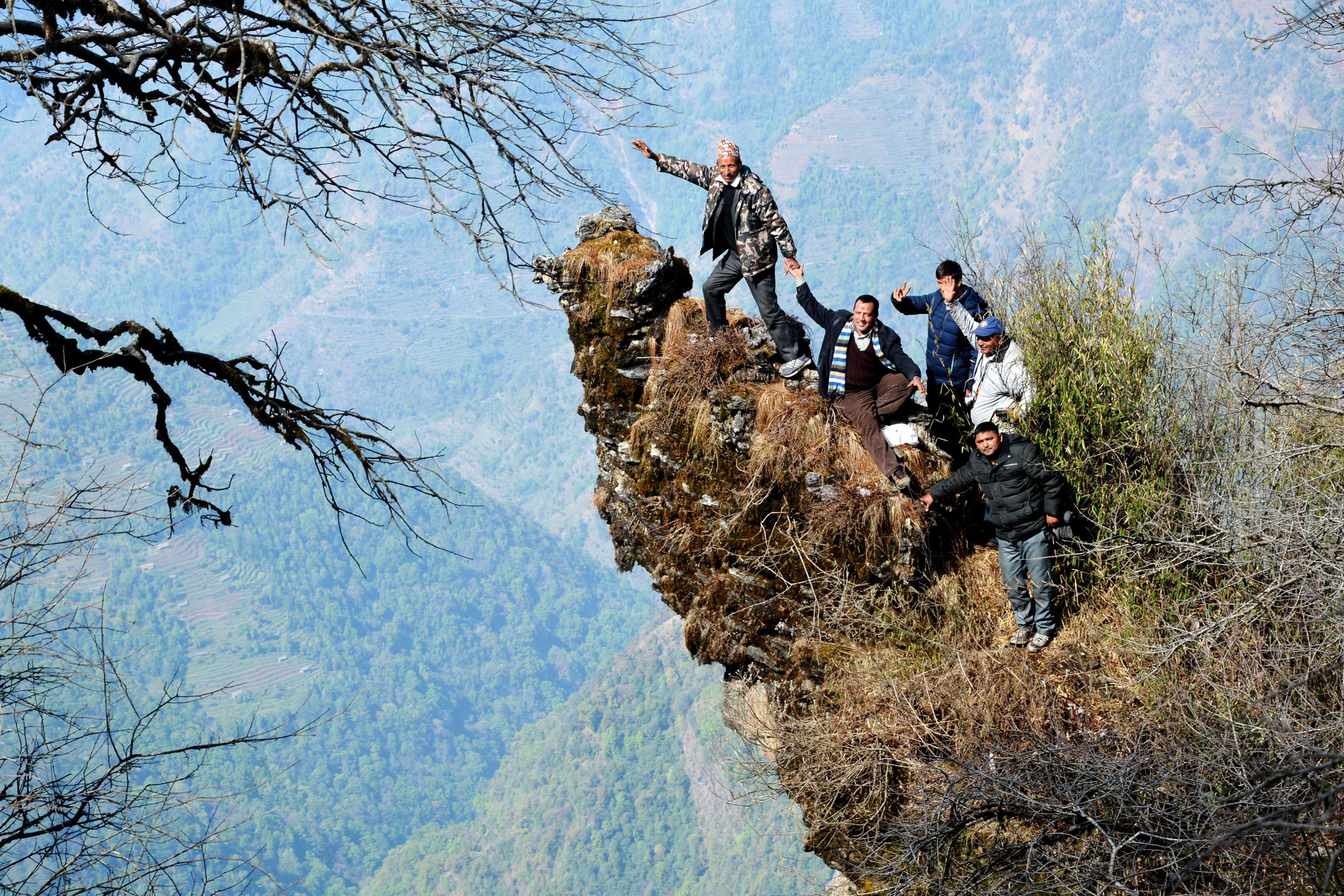 घुम्टेमा साहसी पर्यटक