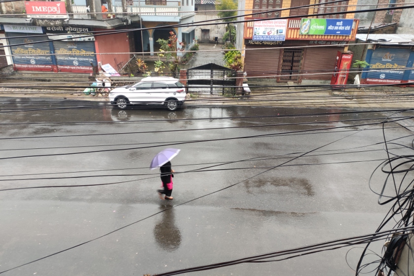 अधिकांश स्थानमा बदलीसँगै वर्षा