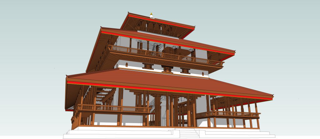 पुननिर्माणमा भाजो हालेका जनप्रतिनिधि स्वयंले गरे काष्ठमण्डप पुनर्निर्माणमा वेवास्ता