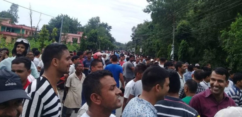 निर्मला हत्या प्रकरण :  मानसिक अवस्था ठिक नभएका विष्ट वास्तविक हत्यारा नभएको भन्दै गरिएको विरोधमा प्रहरीको हस्तक्षेप