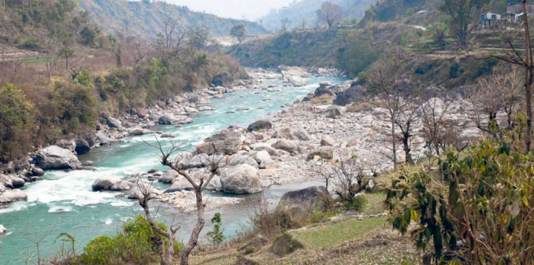 मुग्लिन–आँबुखैरेनी सडकखण्ड : मस्र्याङ्गदी नदीको दुवै किनारामा सडक बन्ने