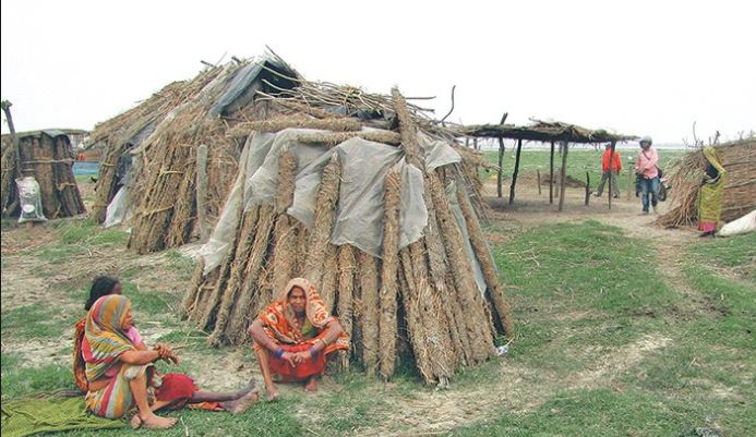 नेपाली भूमि कब्जा गरी भारतीय घरटहरा