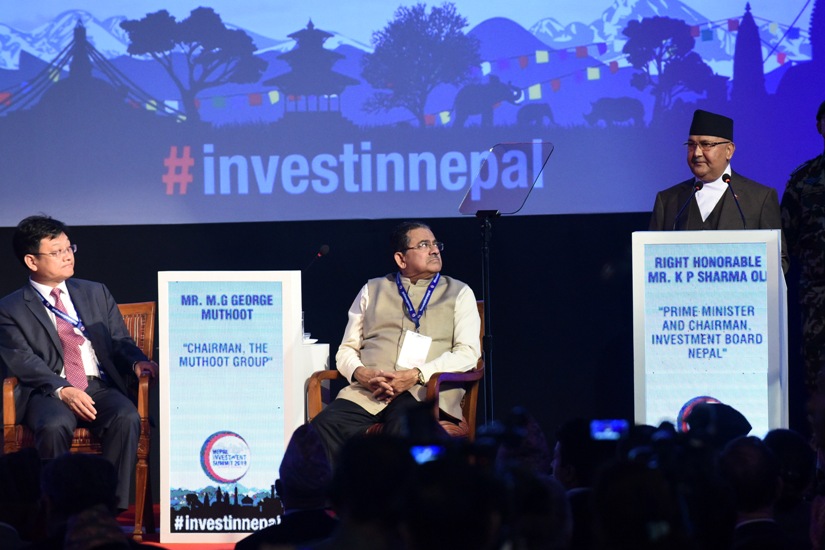 नेपाललाई व्यापारको केन्द्र बनाउन प्रधानमन्त्रीको आग्रह