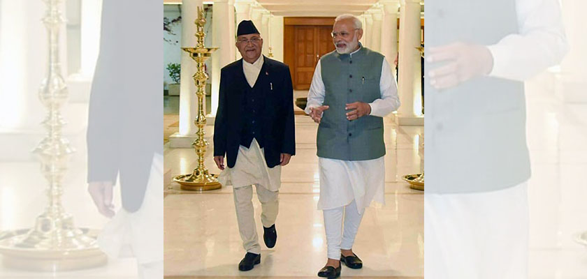 ओली र मोदीबीच अ‍ैपचारिक वार्ता आज: यी हुन् छलफलका एजेन्डा