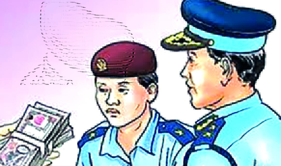 प्रहरीलाई घुस दिन खोज्ने चालक पक्राउ
