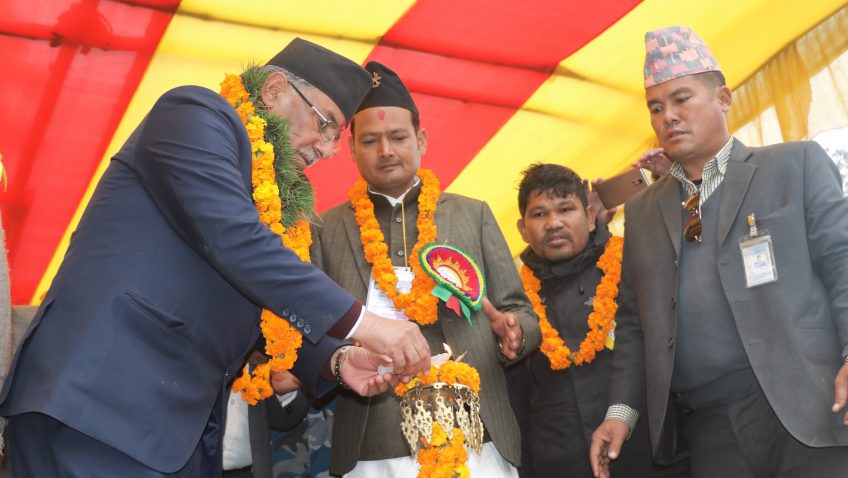 विकासको संकल्पसहित बाम गठबन्धन बनाएका हौं’ :  प्रचण्ड